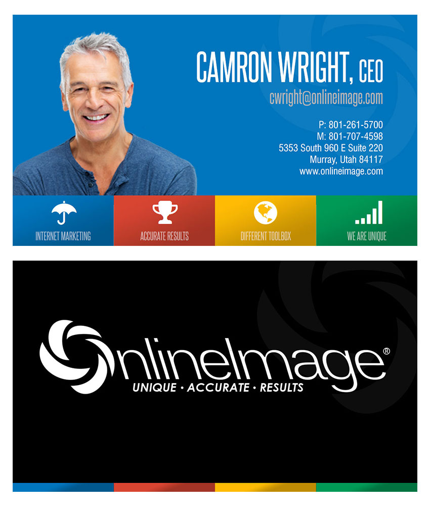 Online Image business card